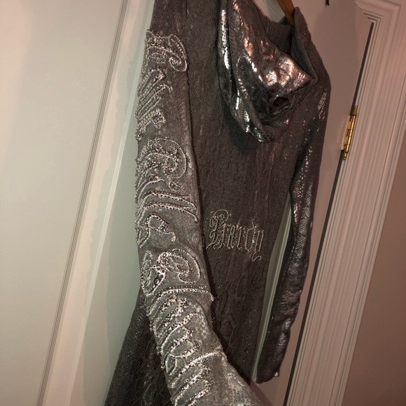 Ed Hardy by Christian Audigier embellished sweater - Picture 3 of 4